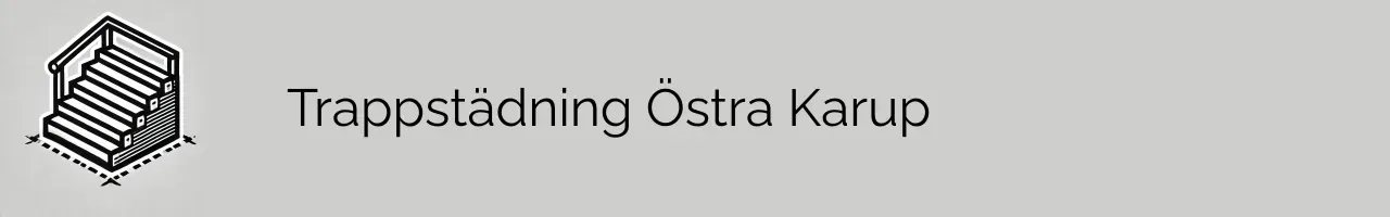 Trappstädning Östra Karup